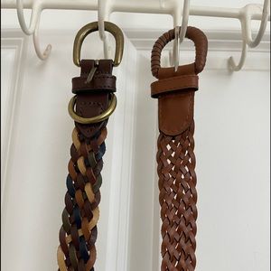 Genuine woven leather belt from Guatemala plus extra free belt for $30